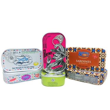 TinCanFish Sampler - 6 Pack - TinCanFish